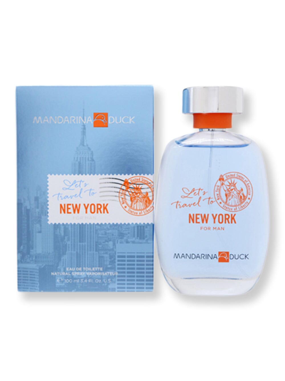Mandarina Duck Mandarina Duck Let's Travel To New York EDT Spray 3.4 oz100 ml Perfume 