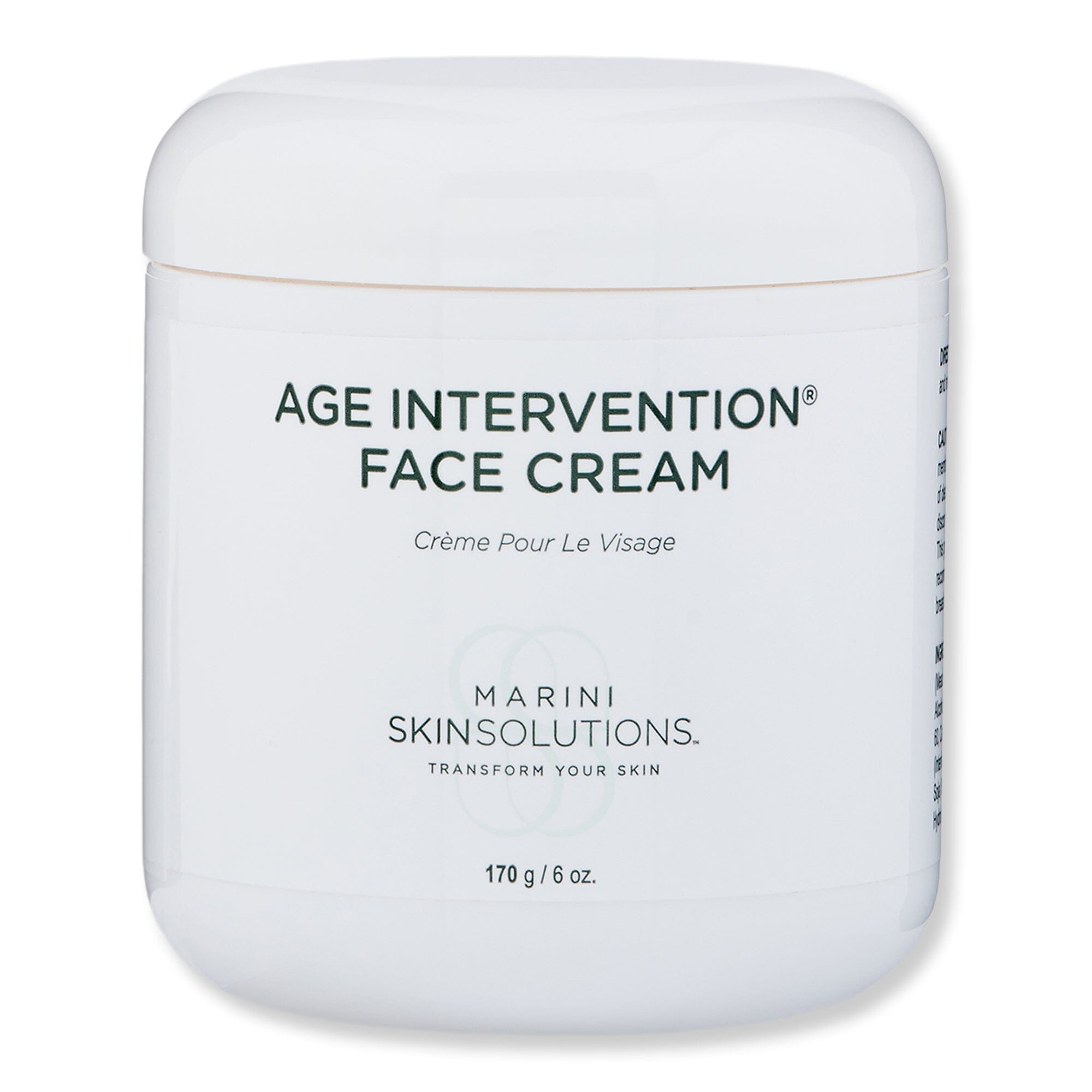 Marini SkinSolutions Marini SkinSolutions Age Intervention Face Cream Face Moisturizers 6 oz / 177 ml 