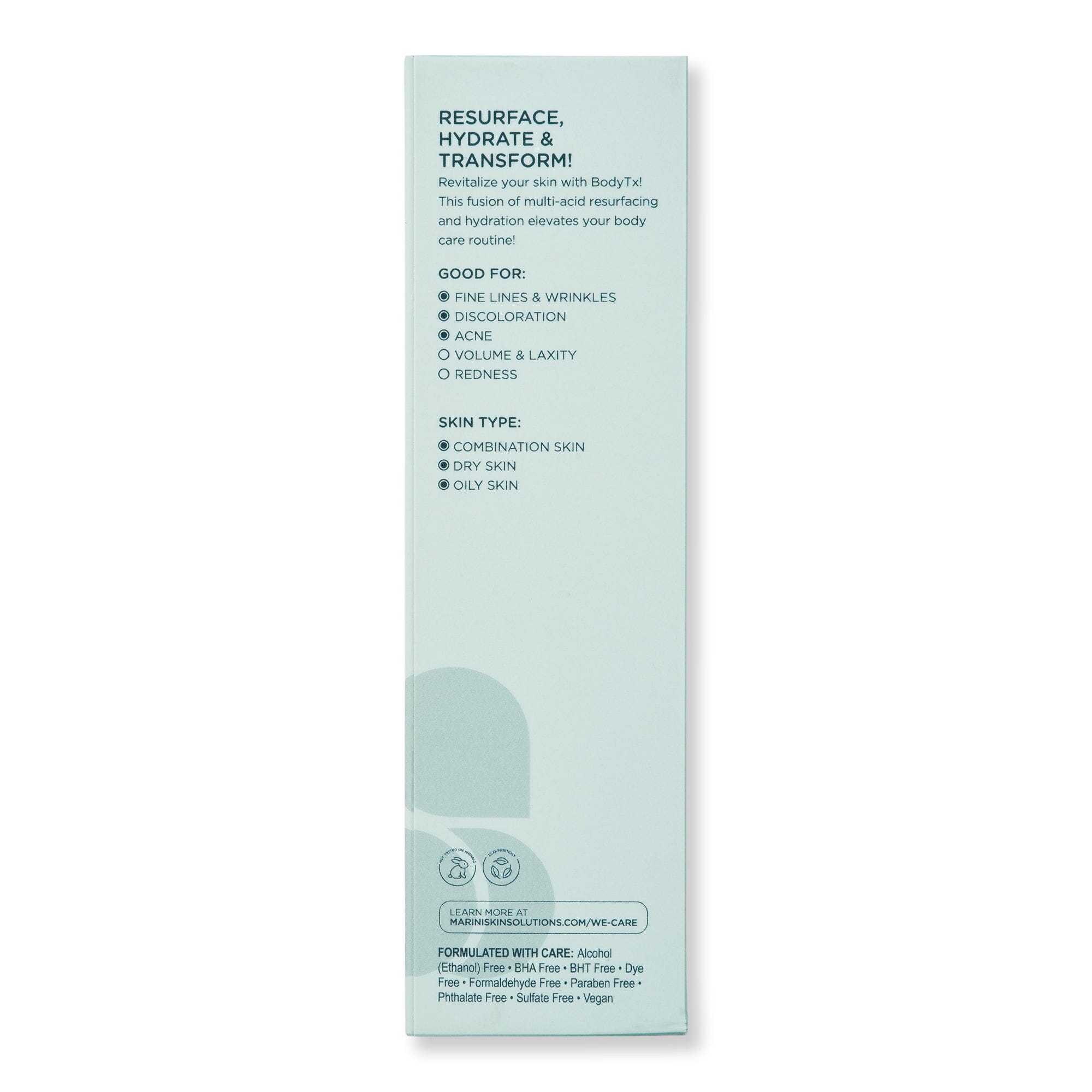 Marini SkinSolutions Marini SkinSolutions BodyTX AHA Body Lotion Body Lotions & Oils 