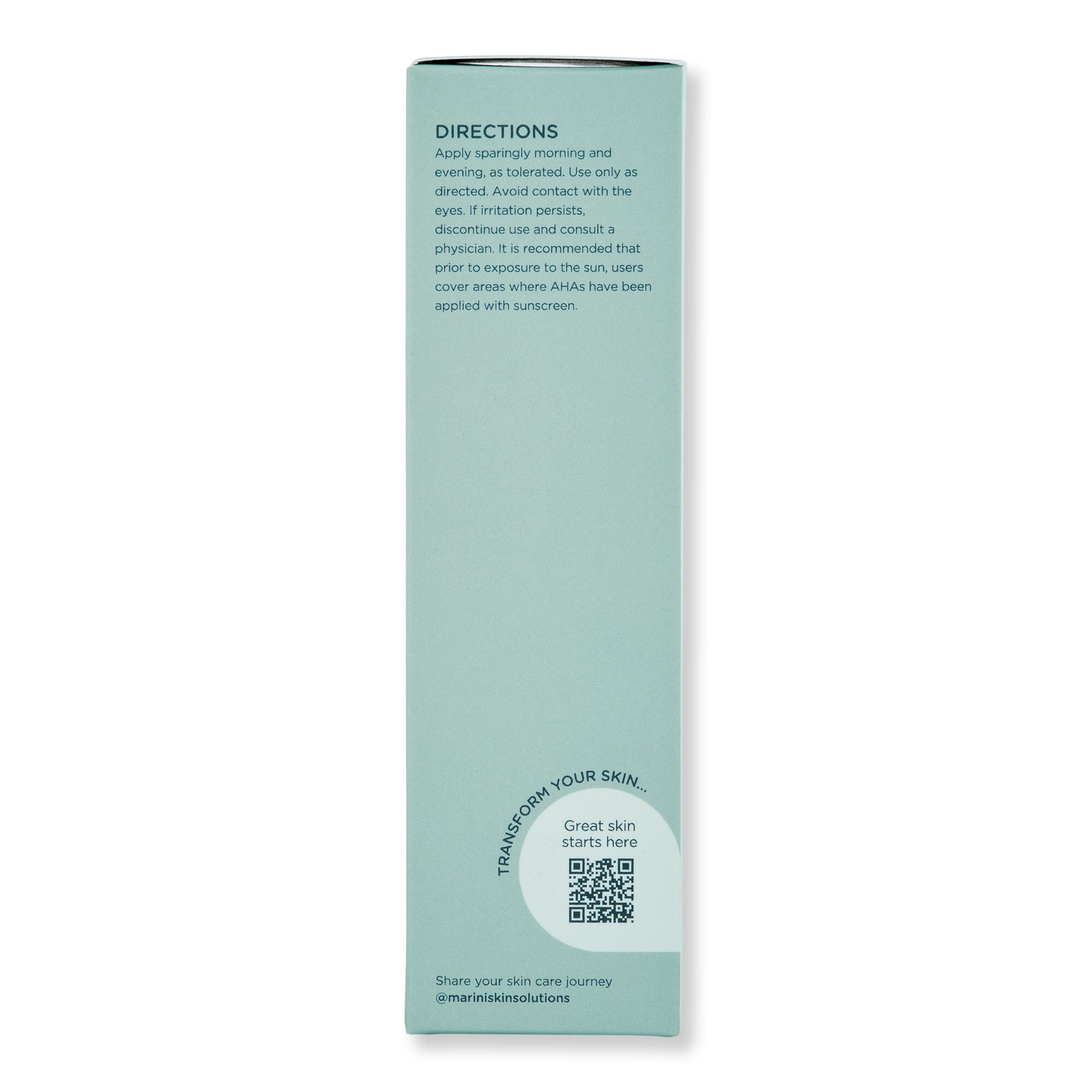 Marini SkinSolutions Marini SkinSolutions BodyTX AHA Body Lotion Body Lotions & Oils 