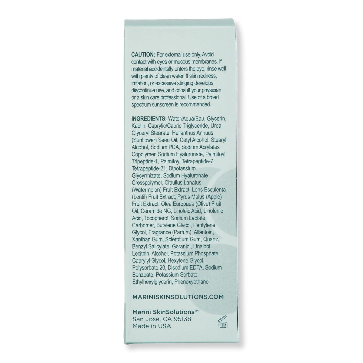 Marini SkinSolutions Marini SkinSolutions Hyla3D Face Mask Face Masks 