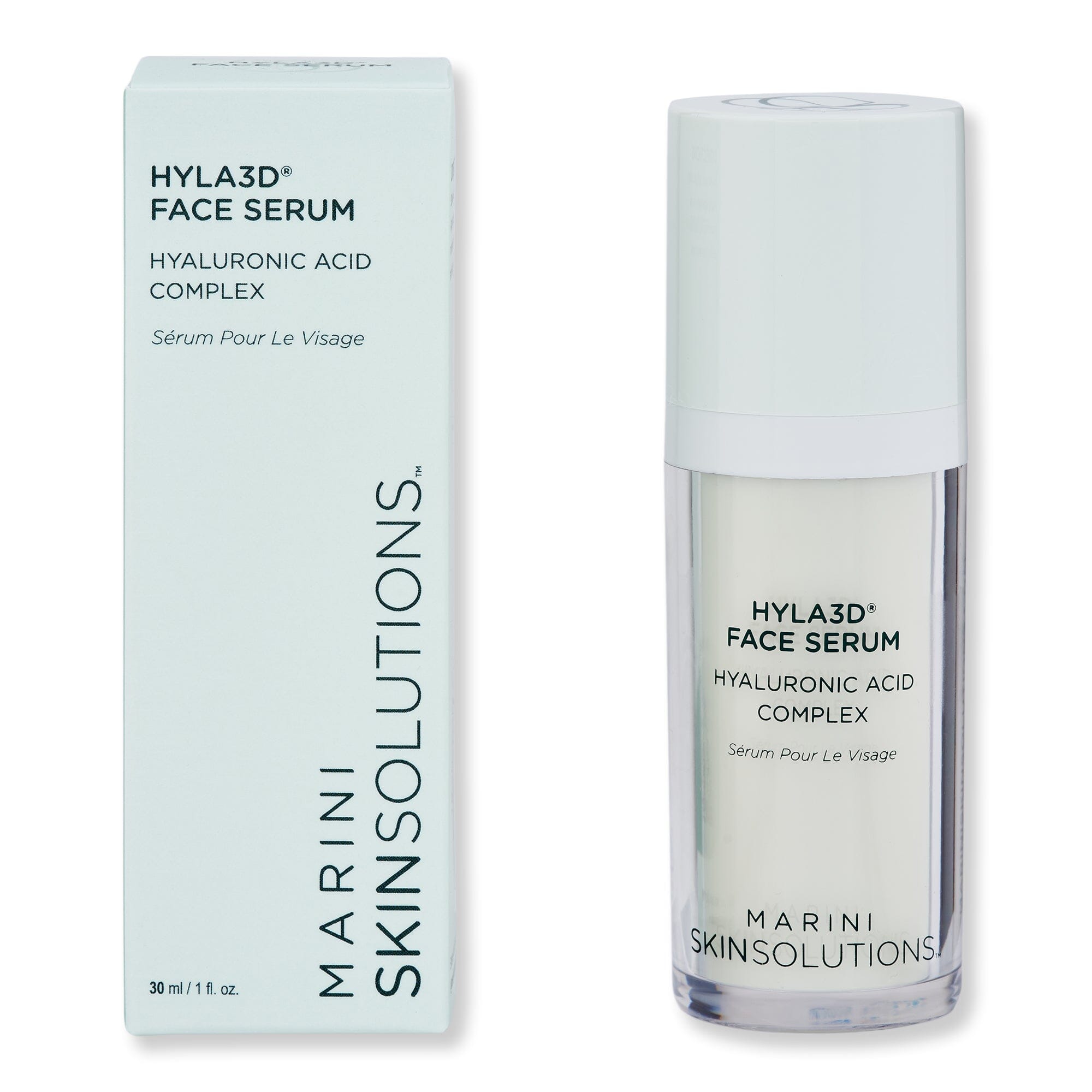 Marini SkinSolutions Marini SkinSolutions Hyla3D Face Serum Hyaluronic Acid Complex Serums 1 oz 