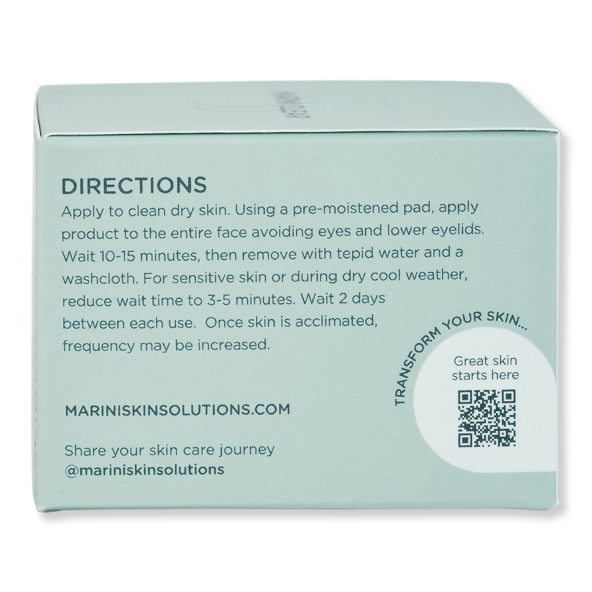 Marini SkinSolutions Marini SkinSolutions Marini Clear Corrective Pads Acne, Blemish, & Blackhead Treatments 