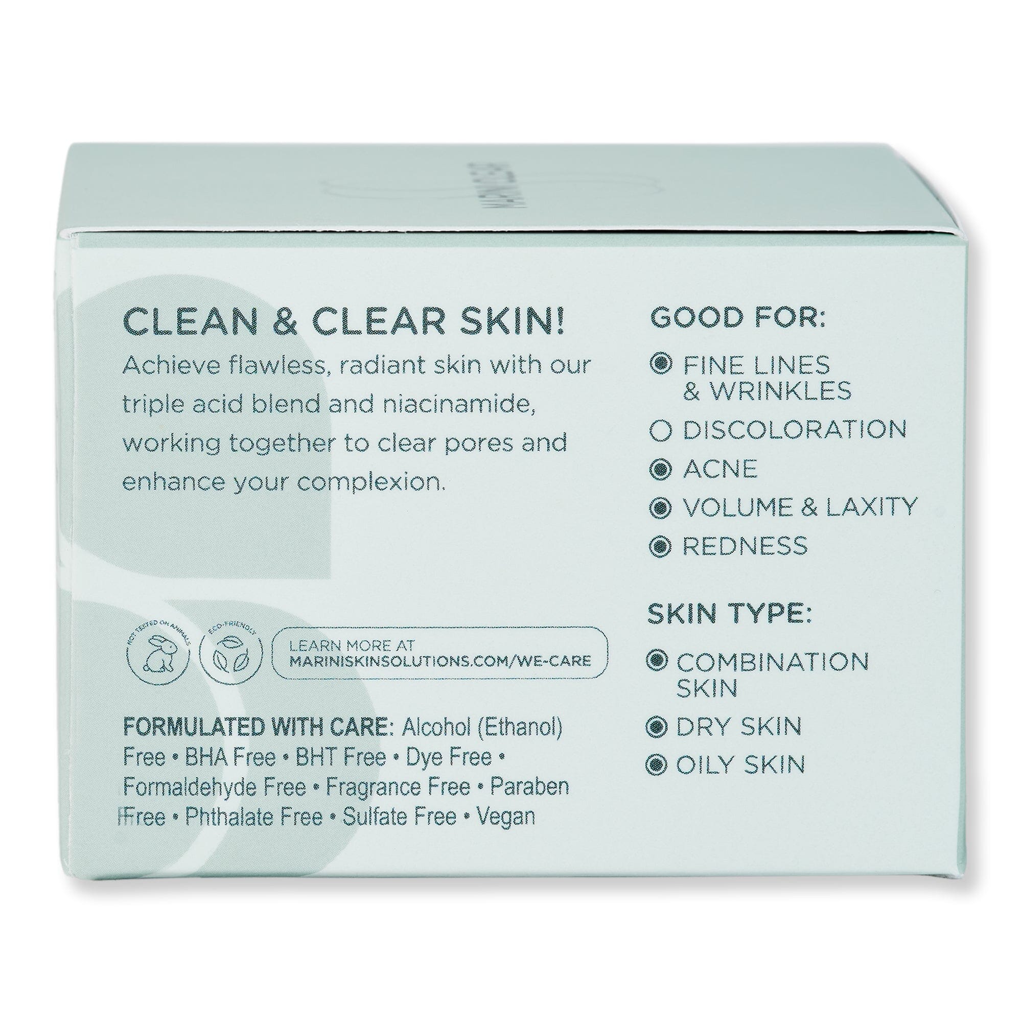 Marini SkinSolutions Marini SkinSolutions Marini Clear Corrective Pads Acne, Blemish, & Blackhead Treatments 