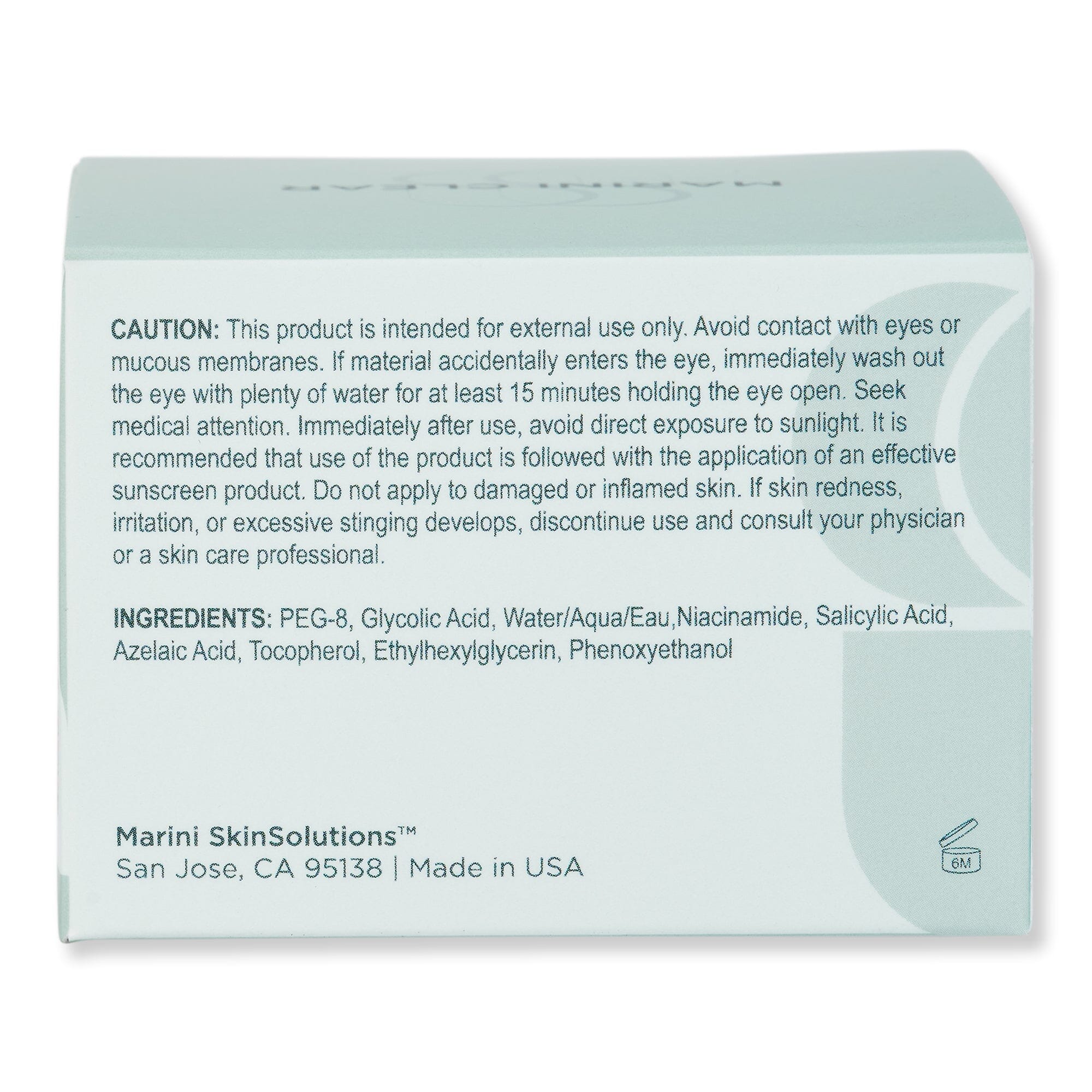 Marini SkinSolutions Marini SkinSolutions Marini Clear Corrective Pads Acne, Blemish, & Blackhead Treatments 