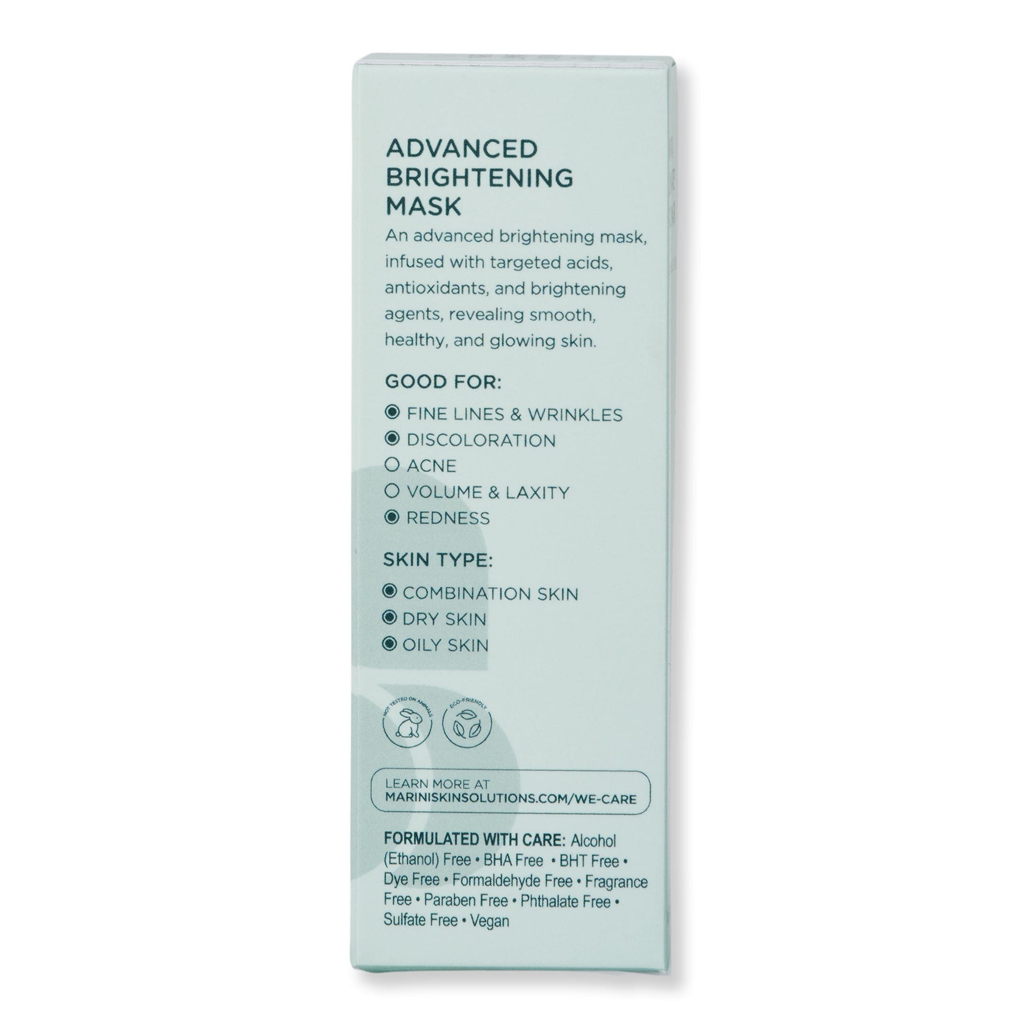 Marini SkinSolutions Marini SkinSolutions Marini Luminate Face Mask Face Masks 