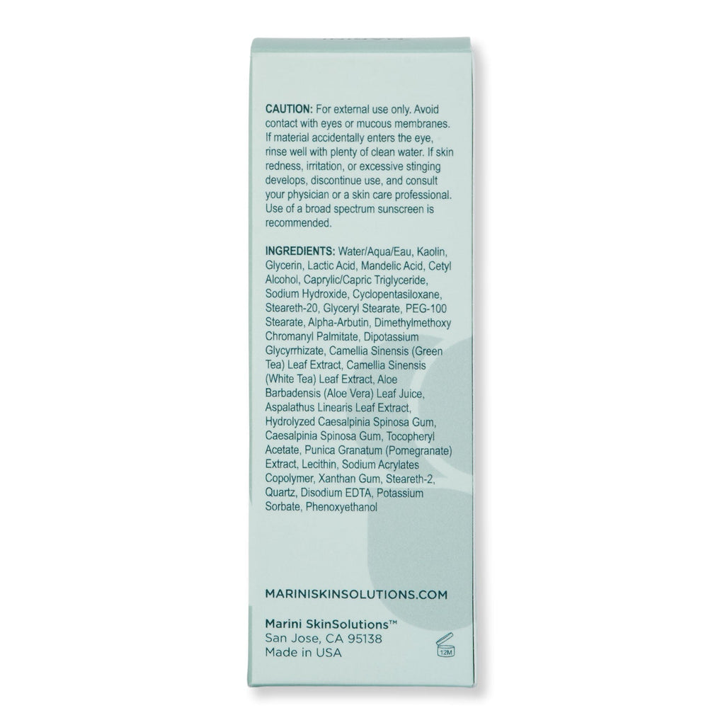 Marini SkinSolutions Marini SkinSolutions Marini Luminate Face Mask Face Masks 