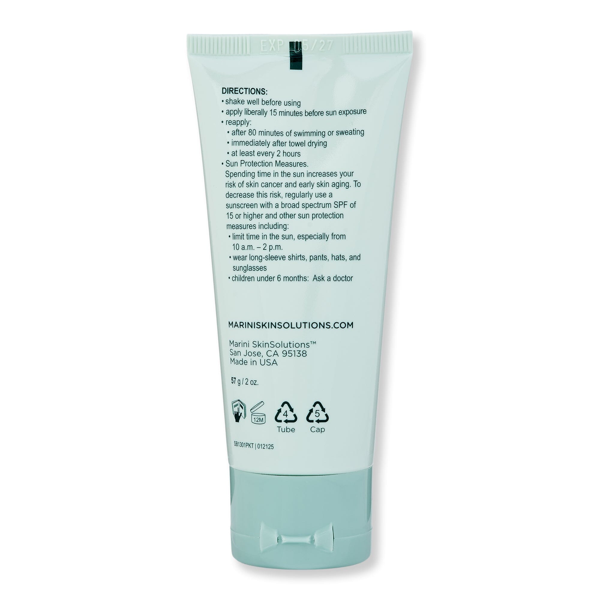 Marini SkinSolutions Marini SkinSolutions Marini Physical Protectant Tinted SPF 45 Face Sunscreens 