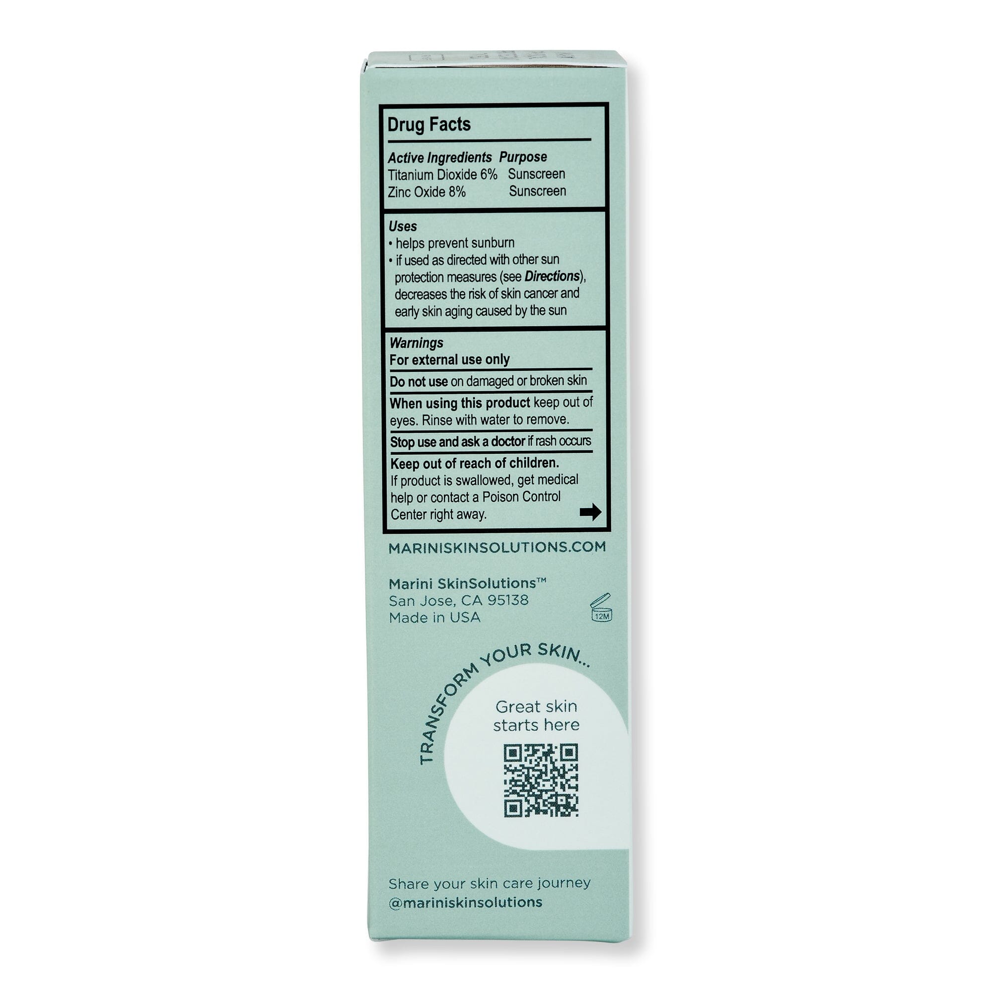 Marini SkinSolutions Marini SkinSolutions Marini Physical Protectant Tinted SPF 45 Face Sunscreens 