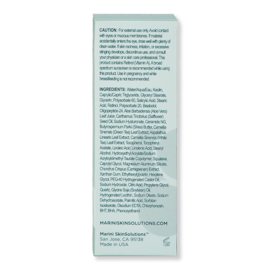Marini SkinSolutions Marini SkinSolutions Retinol Plus Mask Face Masks 