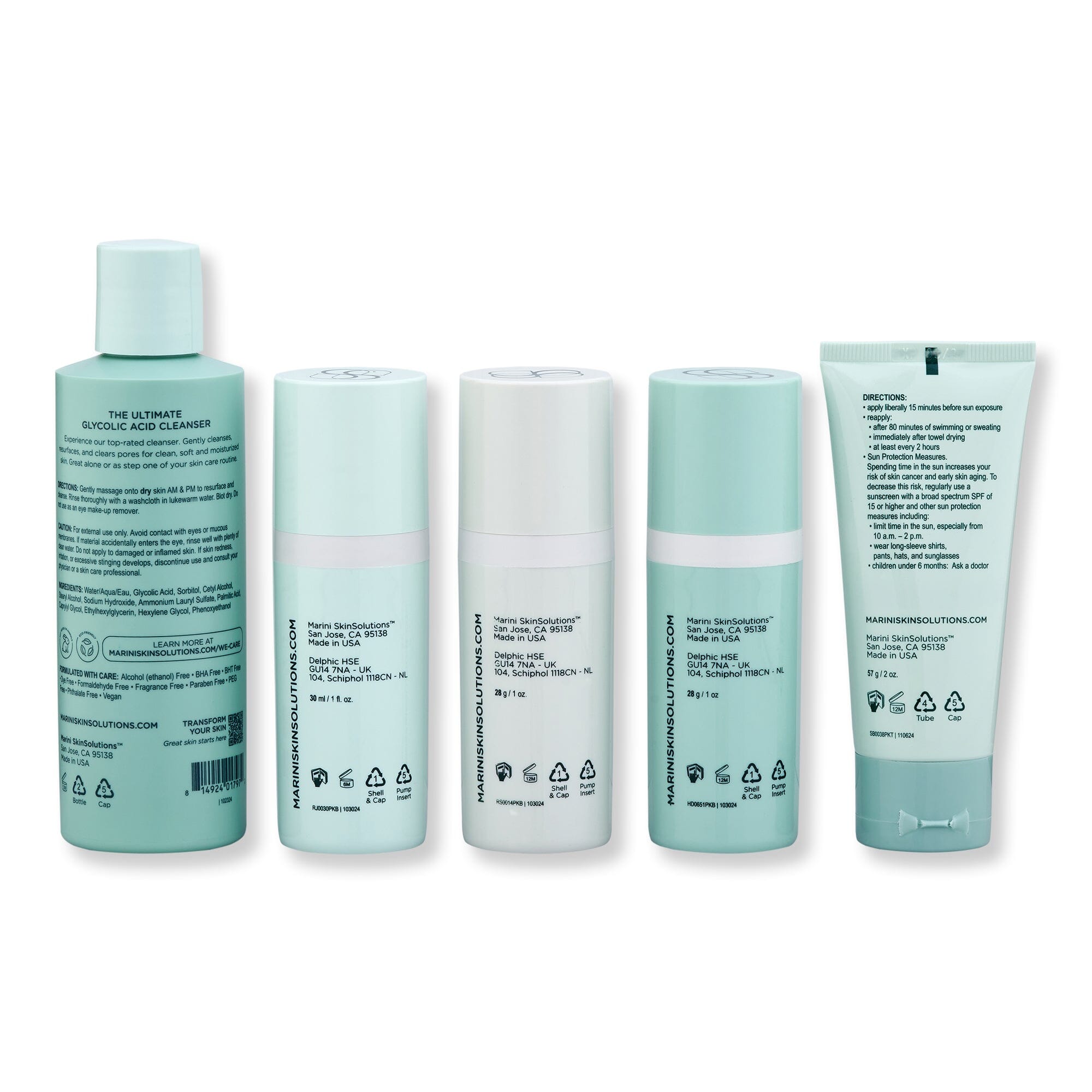 Marini SkinSolutions Marini SkinSolutions Skin Care Management System Dry / Very Dry SPF 33 Skin Care Kits 