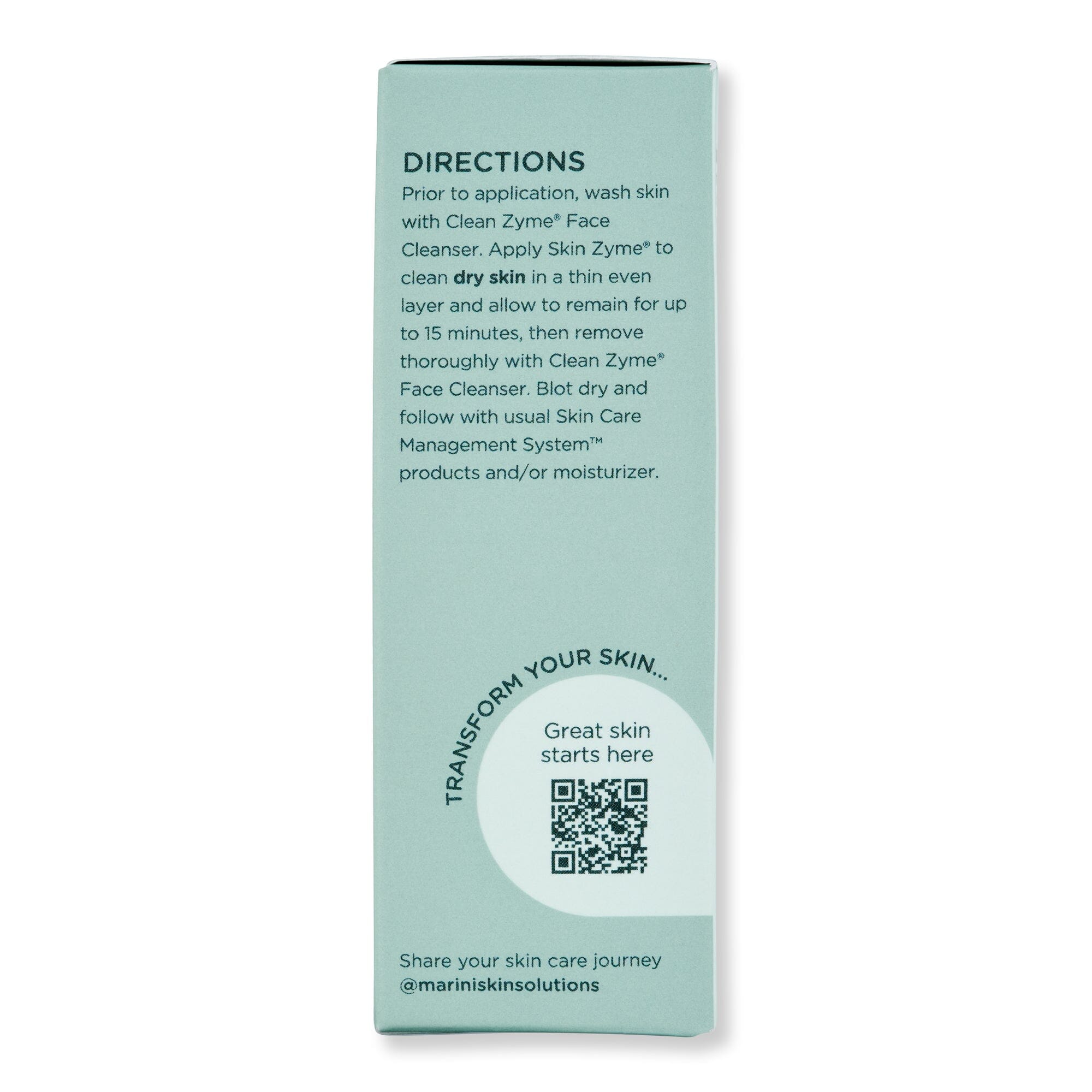 Marini SkinSolutions Marini SkinSolutions Skin Zyme Face Mask Face Masks 