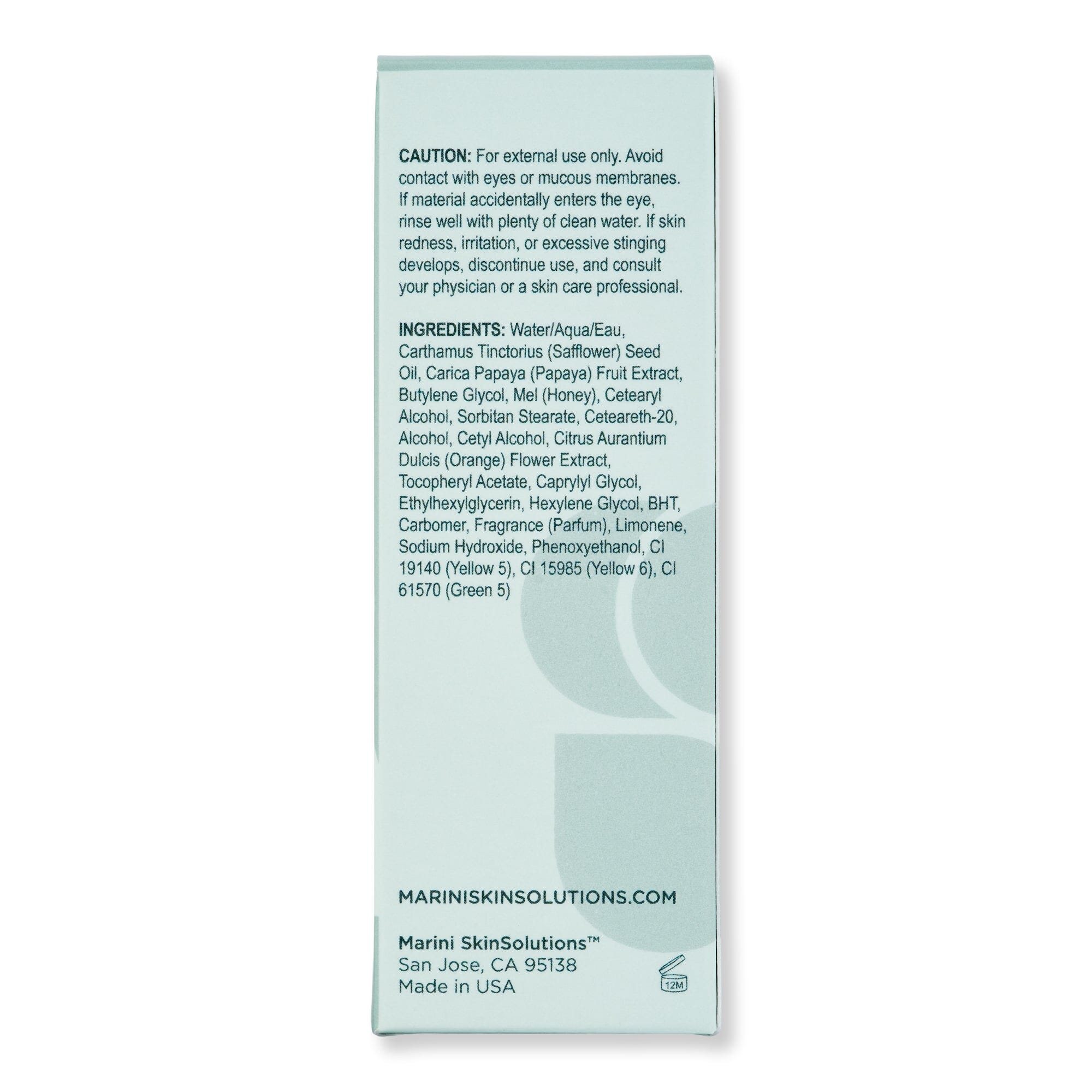 Marini SkinSolutions Marini SkinSolutions Skin Zyme Face Mask Face Masks 