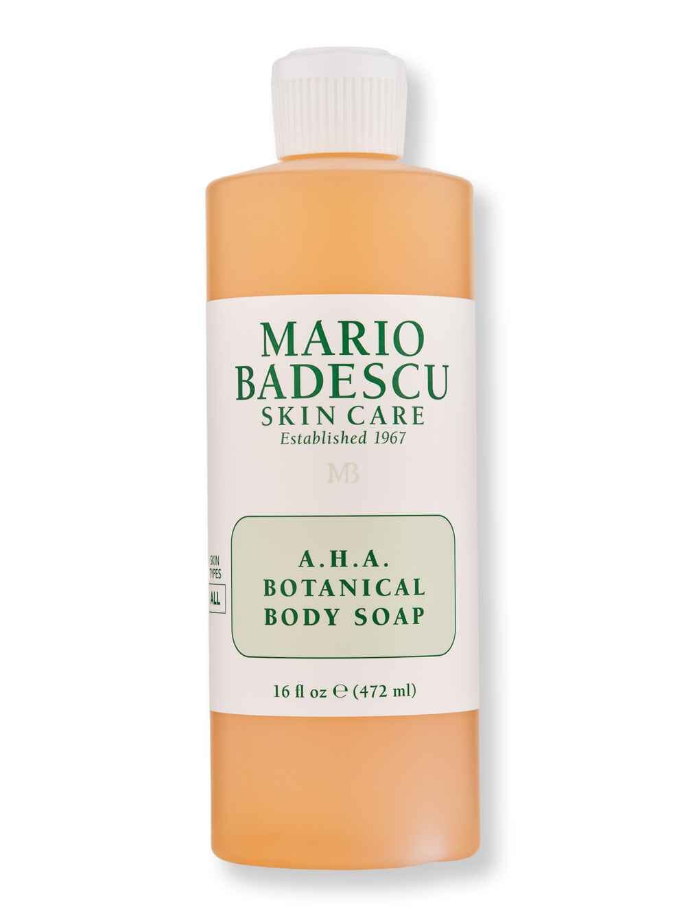 Mario Badescu Mario Badescu AHA Botanical Body Soap 16 oz Shower Gels & Body Washes 