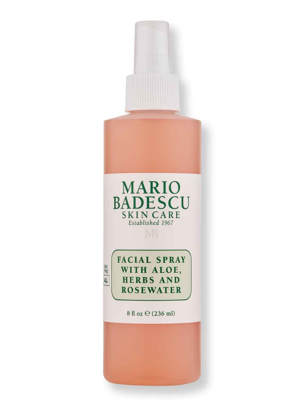 Mario Badescu Mario Badescu Facial Spray With Aloe, Herbs and Rosewater 8 oz Face Mists & Essences 