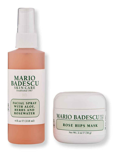 Mario Badescu Mario Badescu Rose Hips Mask 2 oz & Facial Spray With Aloe, Herbs and Rosewater 4 oz Skin Care Kits 