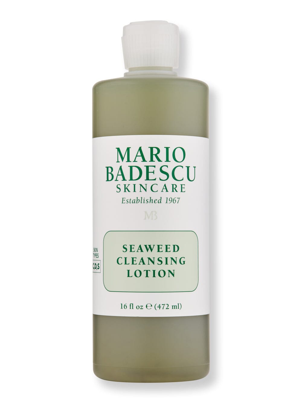 Mario Badescu Mario Badescu Seaweed Cleansing Lotion 16 oz Toners 