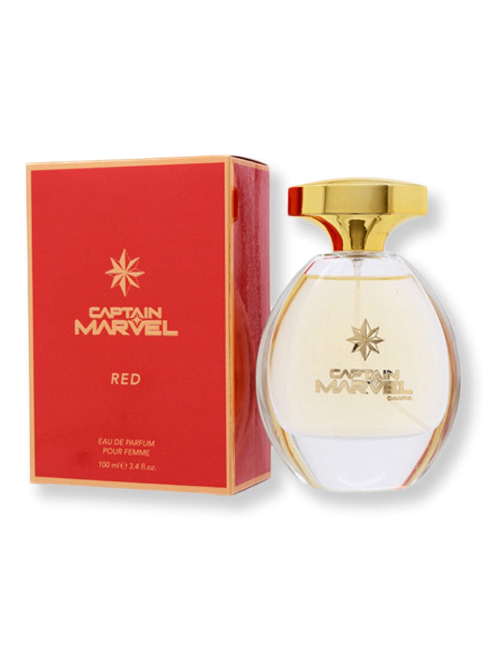 Marvel Marvel Captain Marvel Red EDP Spray 3.4 oz100 ml Perfume 
