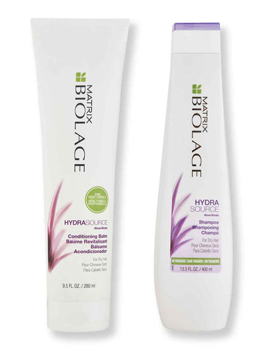 Matrix Matrix Biolage Hydrasource Shampoo 400 ml & Conditioning Balm 280 ml Hair Care Value Sets 