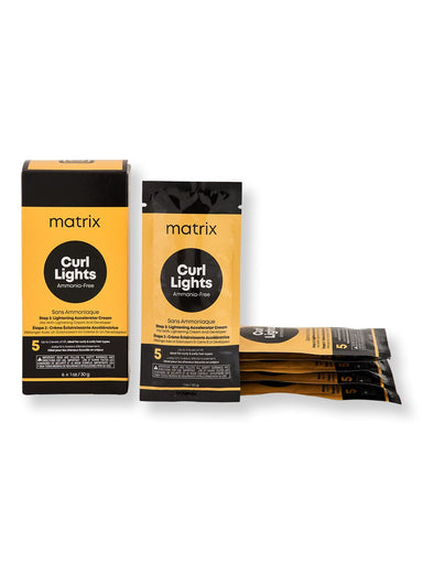 Matrix Matrix Curl Lights Step 2 Lightening Accelerator Cream 6 Ct Hair Color 1 oz 