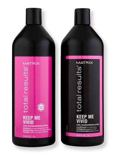 Matrix Matrix Keep Me Vivid Sulfate Free Shampoo & Conditioner 33.8 oz Hair Care Value Sets 