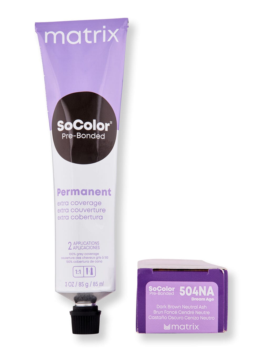 Matrix Matrix SoColor Dream Age Hair Color 3 oz DA-504NA Dark Brown Neutral Ash 