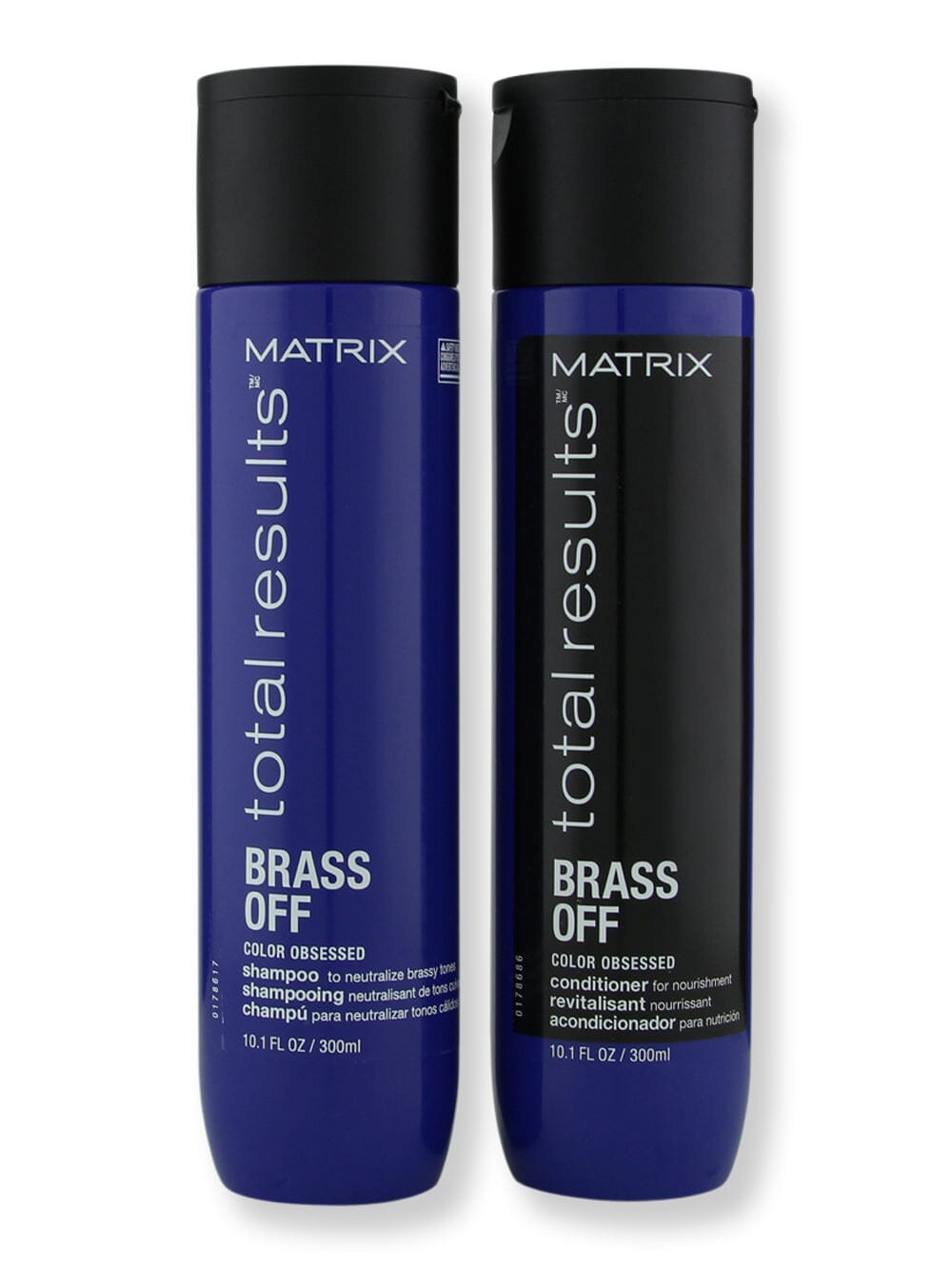 Matrix Matrix Total Results Brass Off Shampoo & Conditioner 300 ml Hair Care Value Sets 