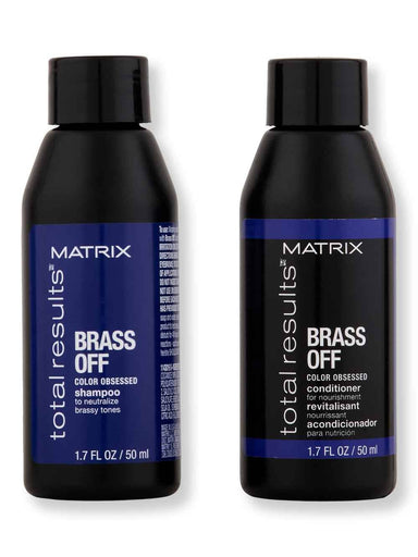 Matrix Matrix Total Results Brass Off Shampoo & Conditioner 50 ml Hair Care Value Sets 