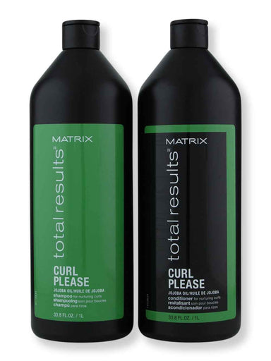 Matrix Matrix Total Results Curl Please Shampoo & Conditioner Liter Hair Care Value Sets 