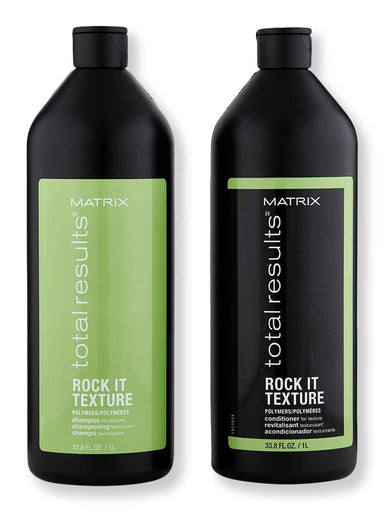 Matrix Matrix Total Results Rock It Texture Shampoo & Conditioner 1 L Hair Care Value Sets 