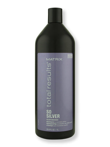 Matrix Matrix Total Results So Silver Shampoo 33.8 oz Liter Shampoos 