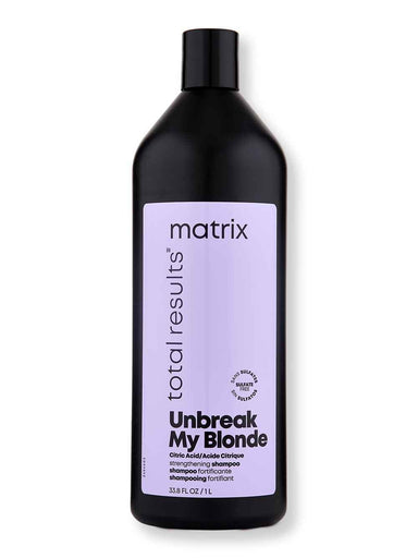Matrix Matrix Total Results Unbreak My Blonde Sulfate-Free Strengthening Shampoo Liter Shampoos 