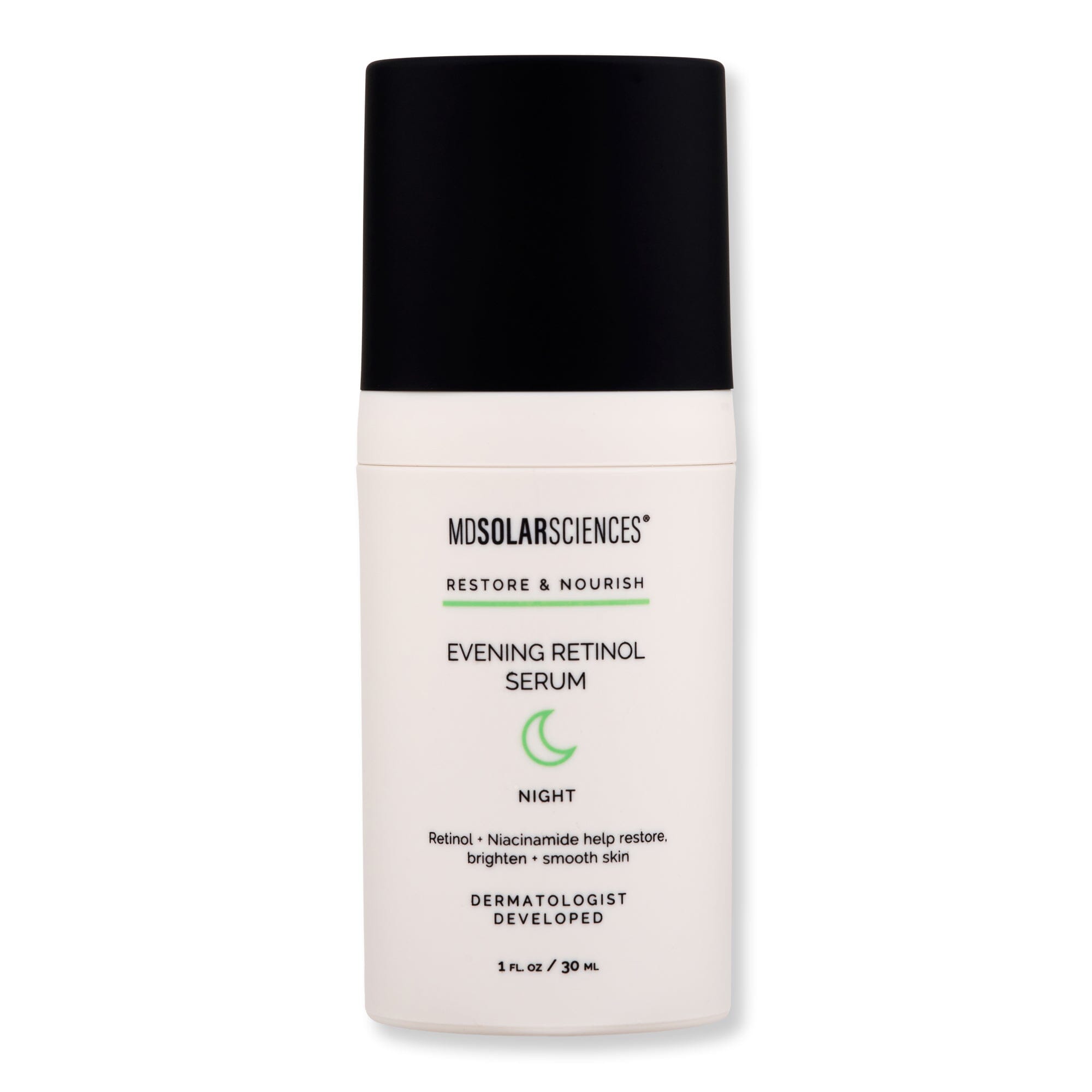 MDSolarSciences MDSolarSciences Evening Retinol Serum Serums 1 oz 