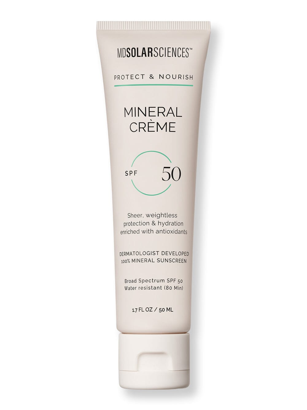 MDSolarSciences MDSolarSciences Mineral Creme SPF 50 1.7 oz Face Sunscreens 