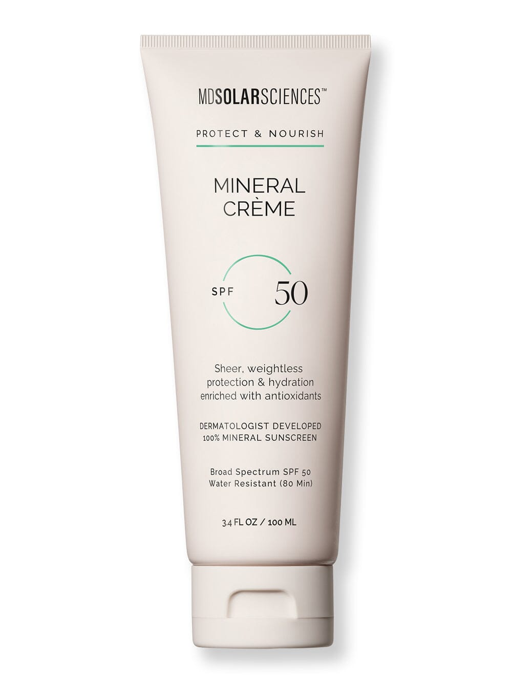 MDSolarSciences MDSolarSciences Mineral Creme SPF 50 3.4 oz Face Sunscreens 