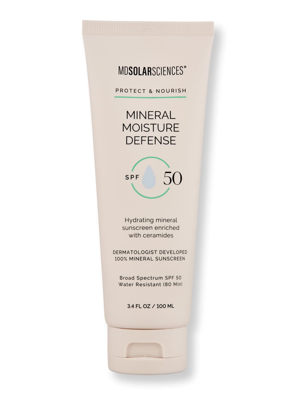 MDSolarSciences MDSolarSciences Mineral Moisture Defense SPF 50 Body Sunscreens 3.4 oz 