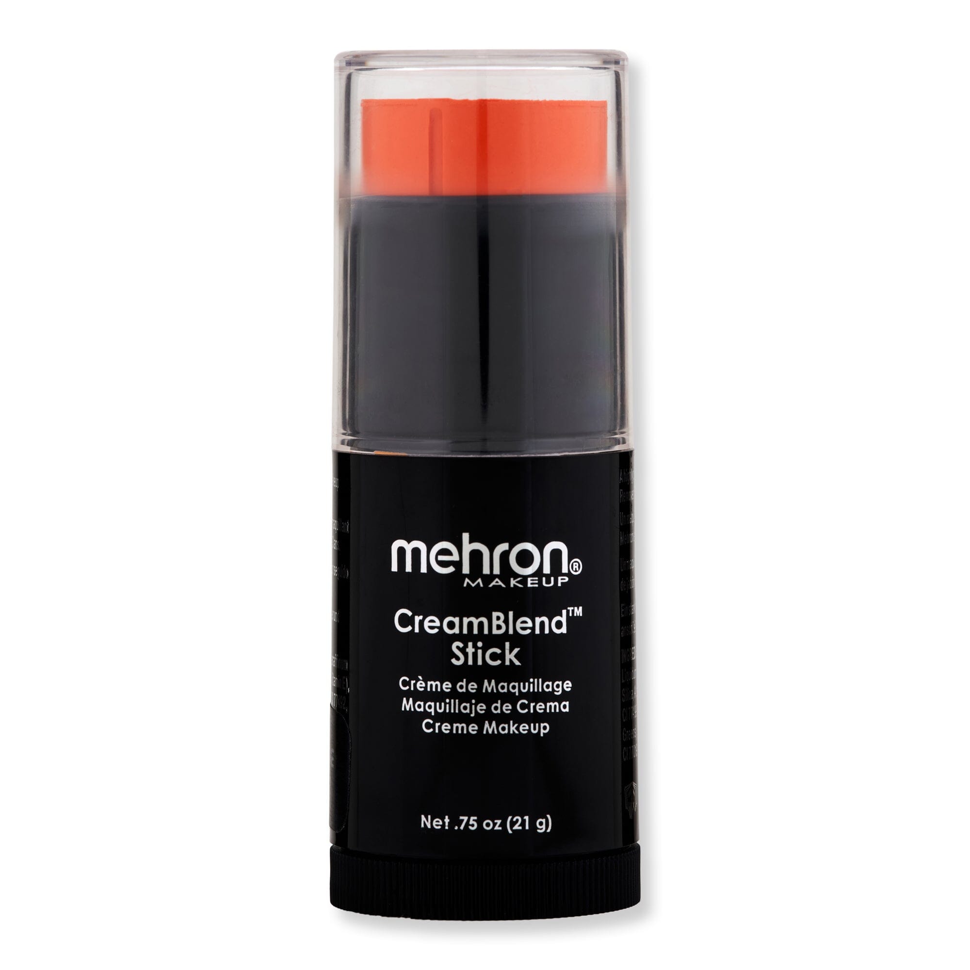 Mehron Mehron CreamBlend Stick Makeup .75 oz Orange Costume Makeup 