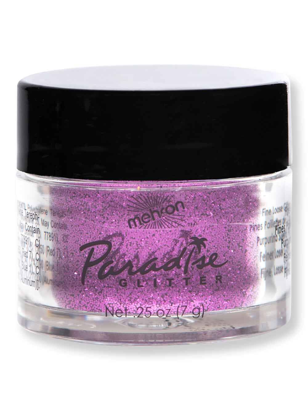 Mehron Mehron Paradise Makeup AQ Glitter .25 oz Fuchsia Costume Makeup 