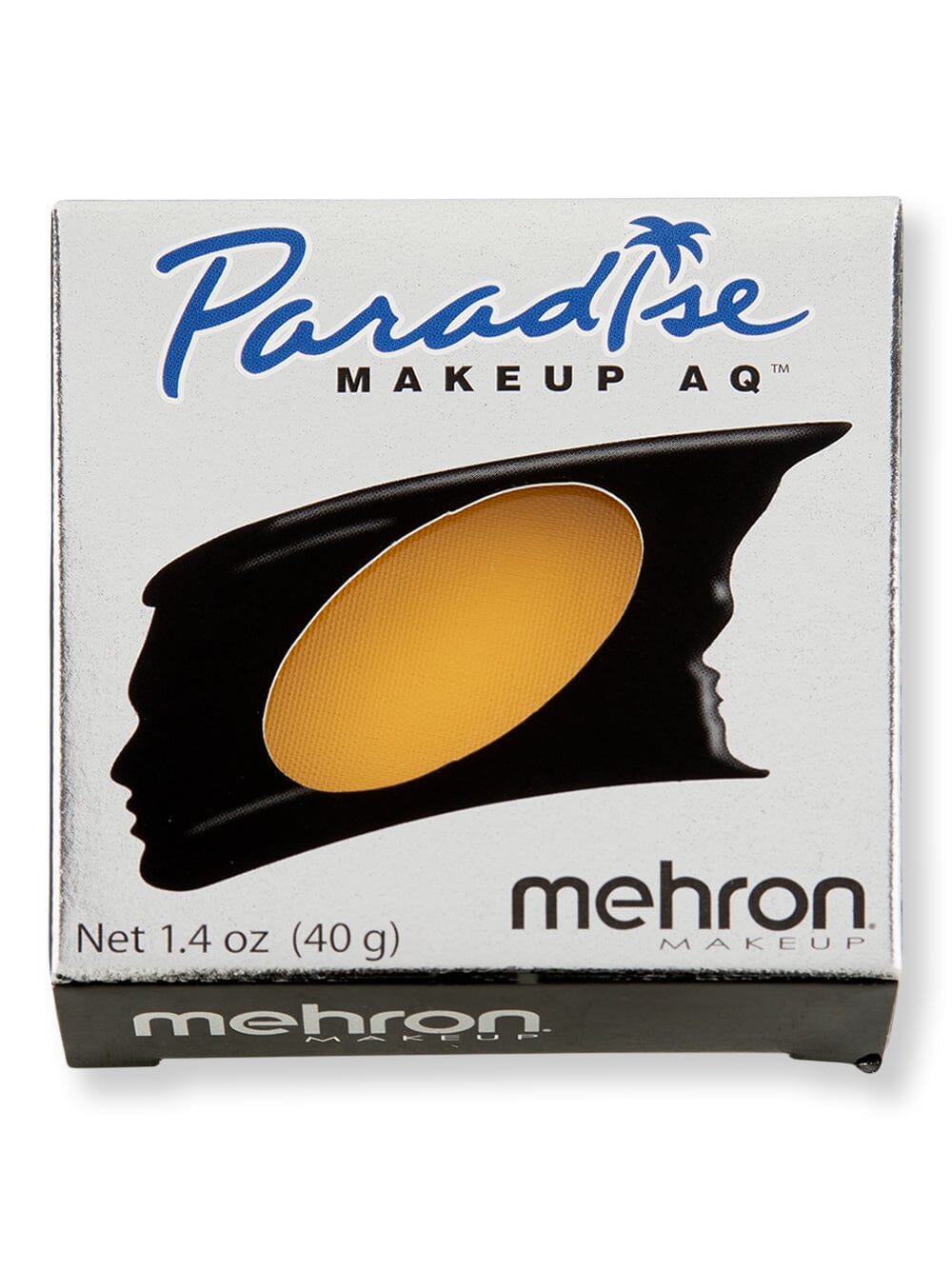 Mehron Mehron Paradise Makeup AQ Professional Size Basic Series 1.4 oz Yellow Costume Makeup 