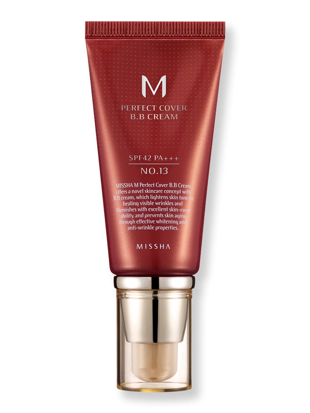 MISSHA MISSHA M Perfect Cover BB Cream SPF 42 PA+++ 50 ml No.13 Bright Beige BB & CC Creams 