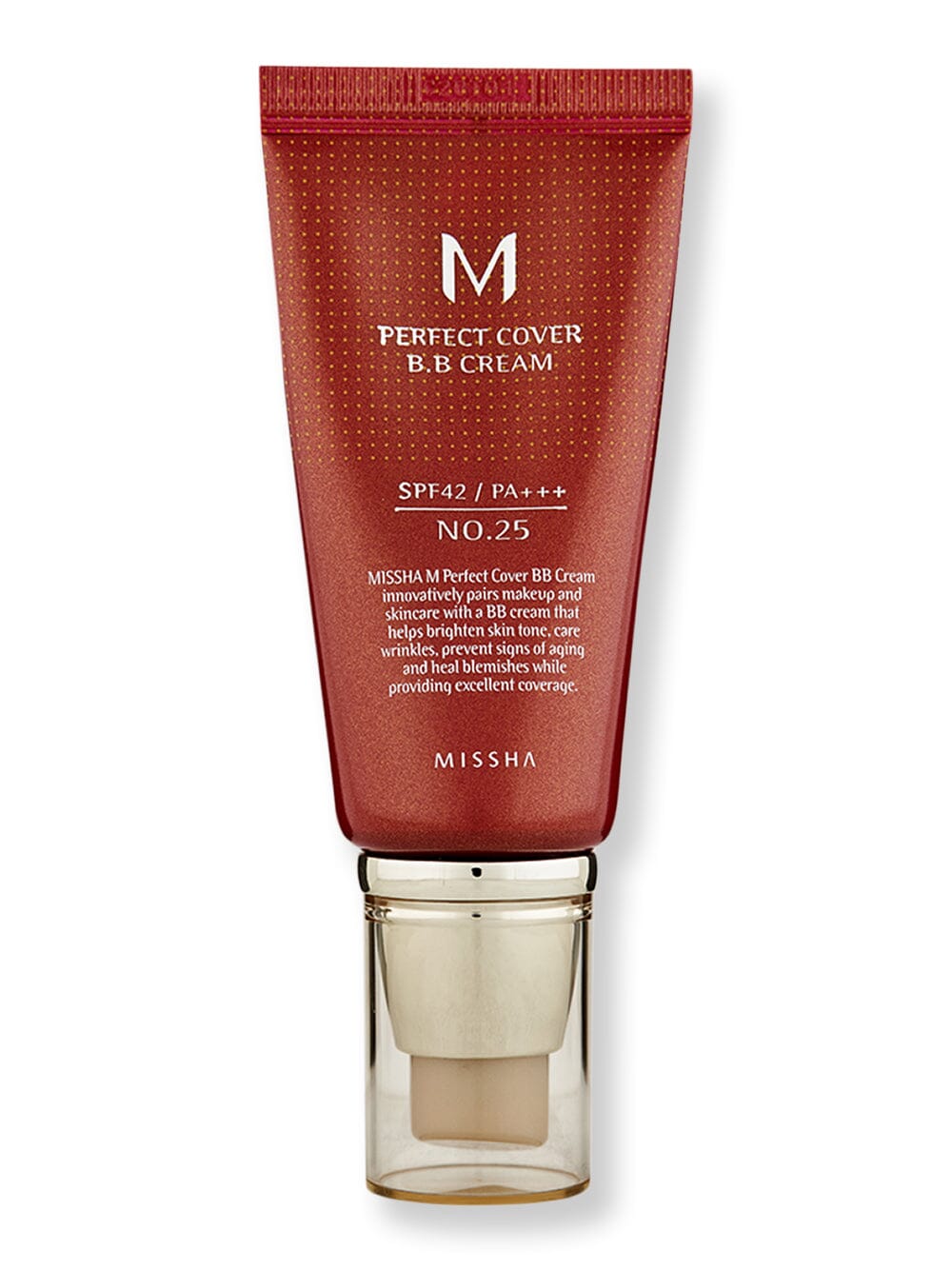 MISSHA MISSHA M Perfect Cover BB Cream SPF 42 PA+++ 50 ml No.25 Warm Beige BB & CC Creams 