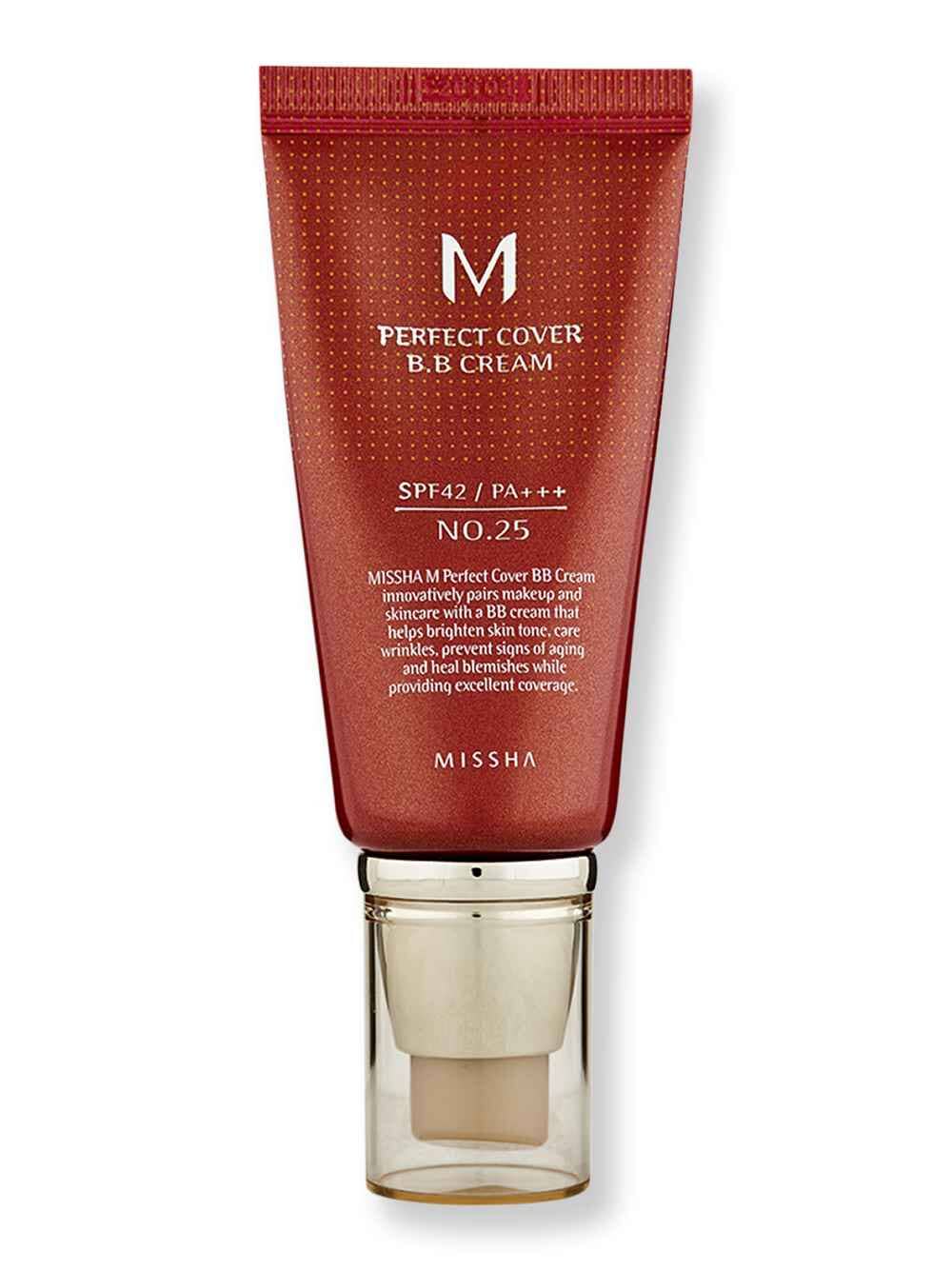 MISSHA MISSHA M Perfect Cover BB Cream SPF 42 PA+++ 50 ml No.25 Warm Beige BB & CC Creams 