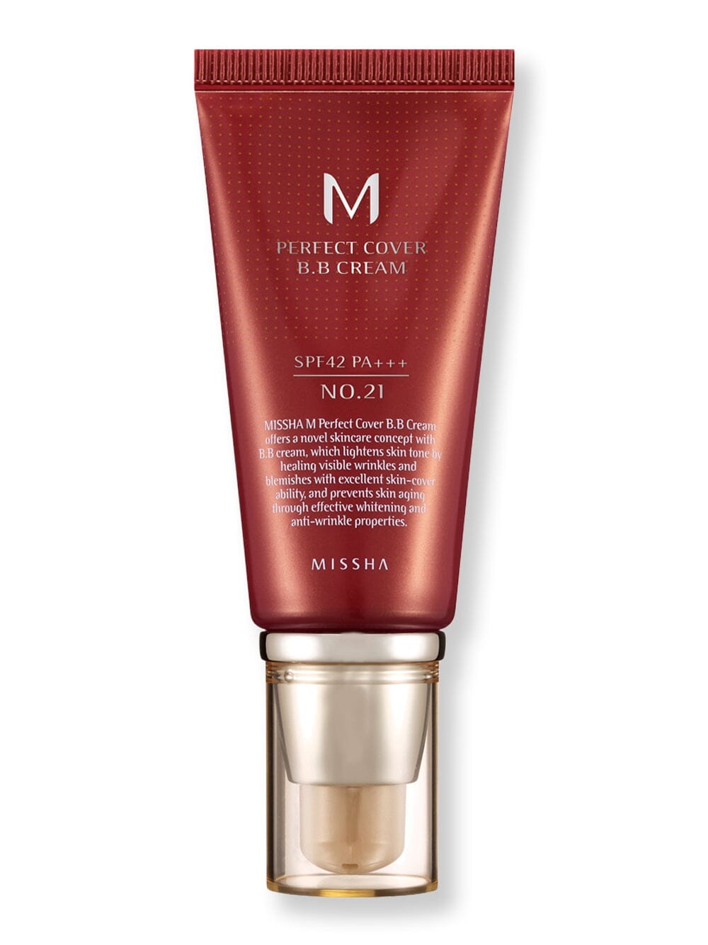 MISSHA MISSHA M Perfect Cover BB Cream SPF 42 PA+++ BB & CC Creams 50 ml No.21 Light Beige 