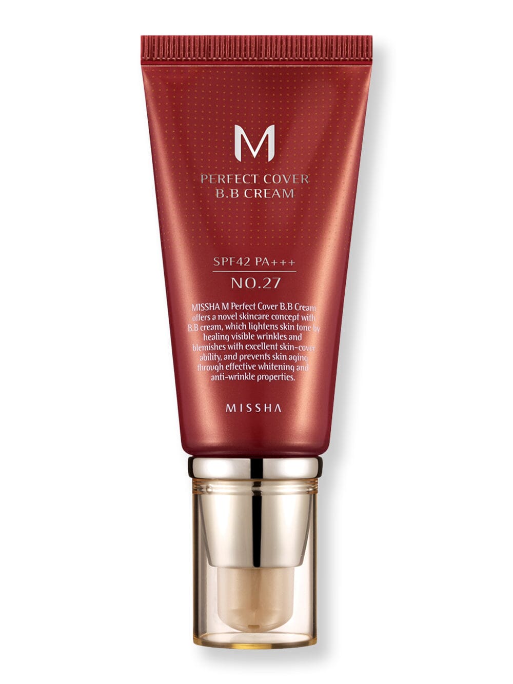 MISSHA MISSHA M Perfect Cover BB Cream SPF 42 PA+++ BB & CC Creams 50 ml No.27 Honey Beige 