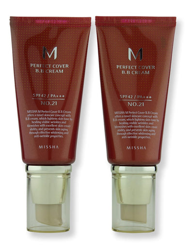 MISSHA MISSHA M Perfect Cover BB Cream SPF 42 PA+++ No.21 2 Ct 50 ml BB & CC Creams 