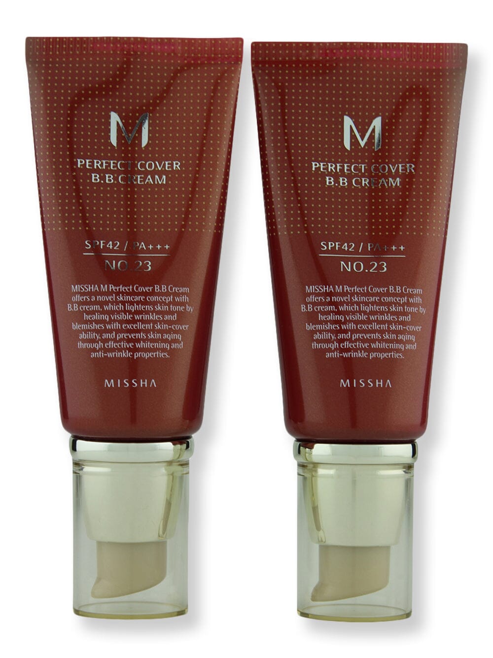 MISSHA MISSHA M Perfect Cover BB Cream SPF 42 PA+++ No.23 2 Ct 50 ml BB & CC Creams 