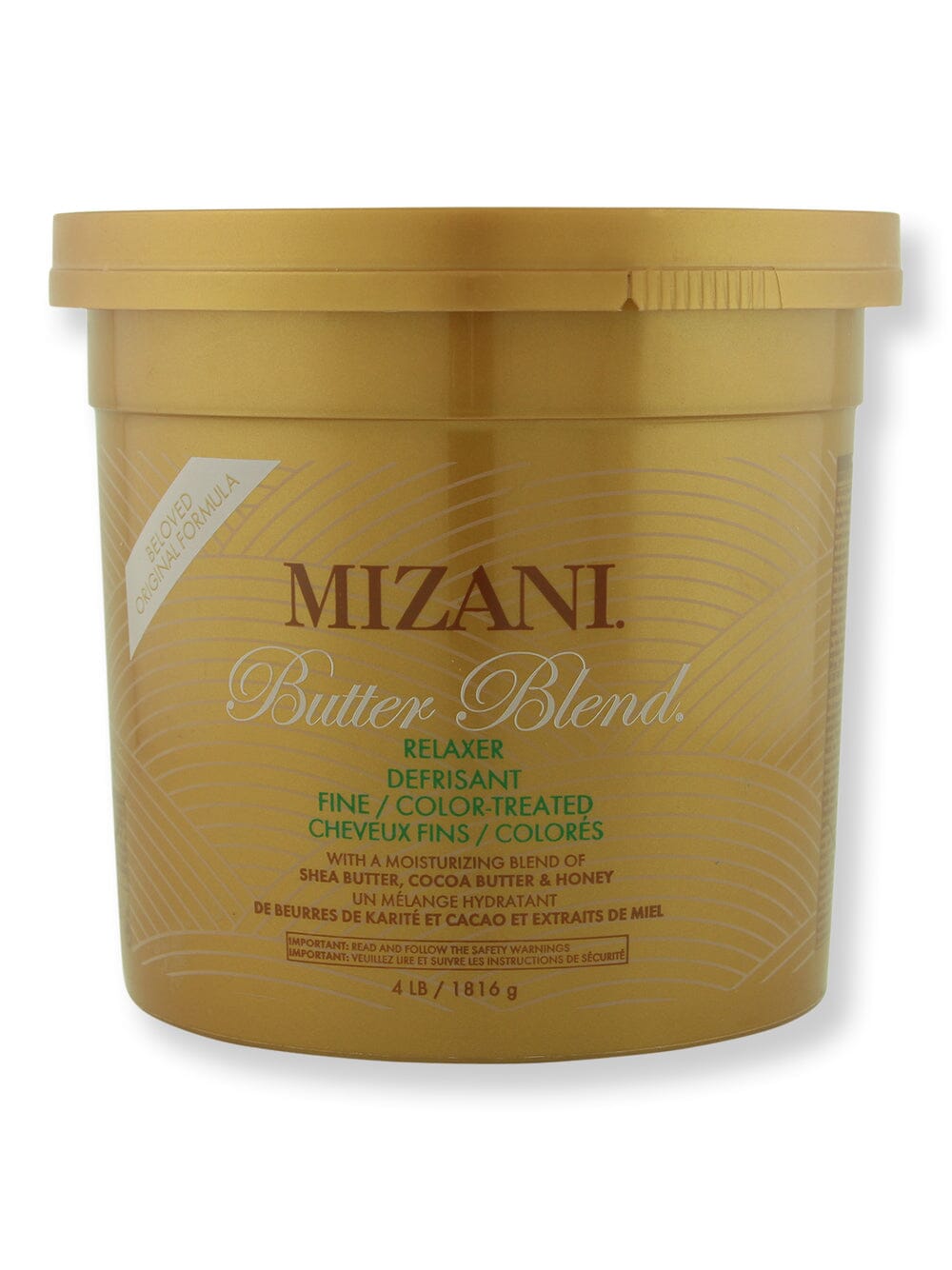 Mizani Mizani Butter Blend Relaxer Fine Color Treated Hair & Scalp Repair 64 oz / 4 lb 