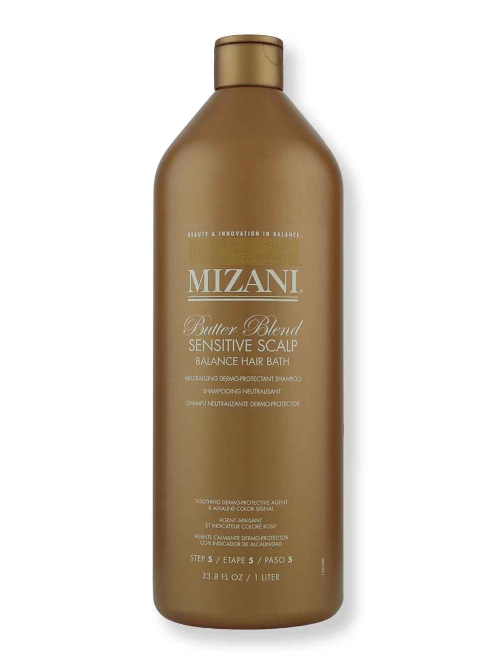 Mizani Mizani Butter Blend Sensitive Scalp Hair Bath Shampoo 33.8 oz Liter Hair & Scalp Repair 