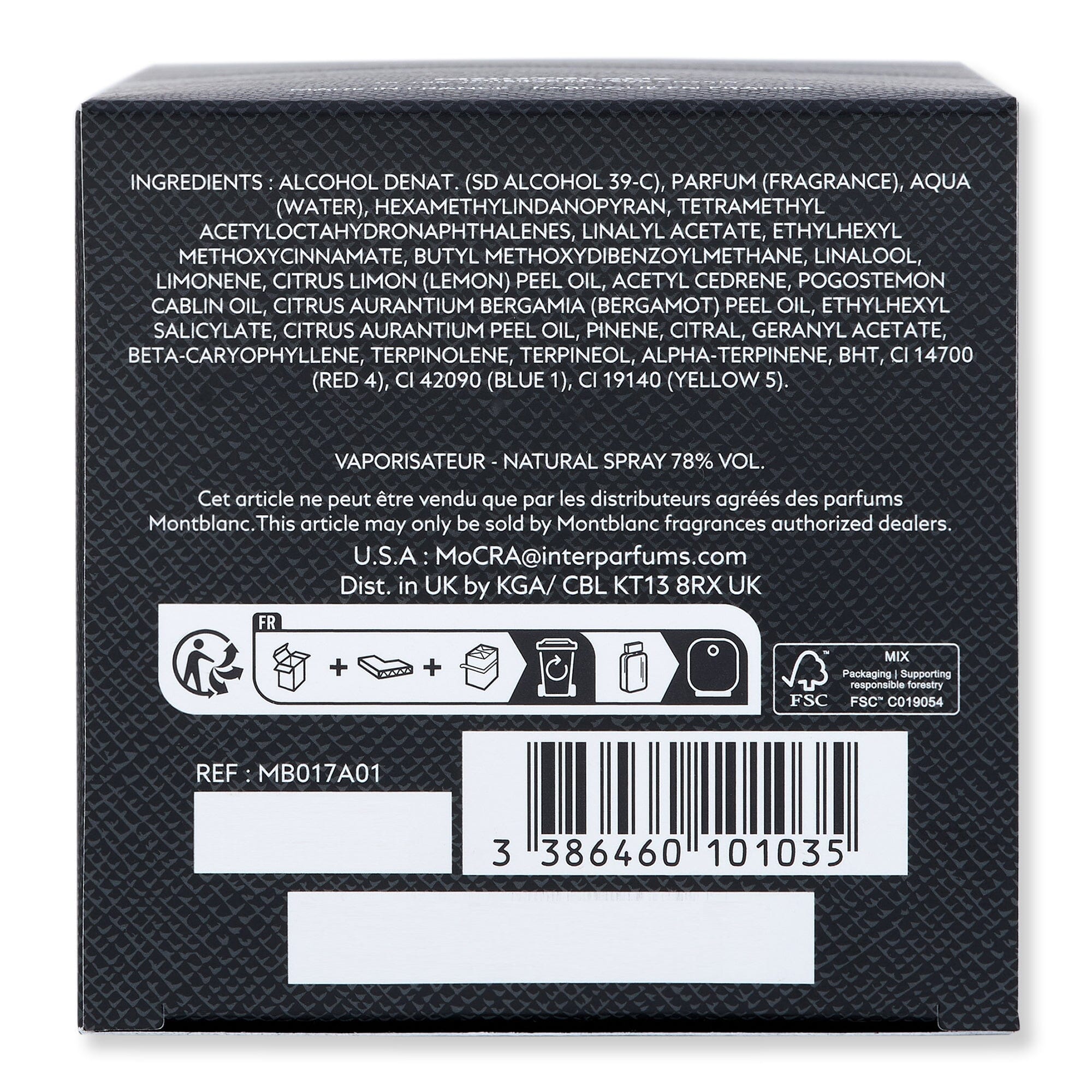 Montblanc Montblanc Explorer Eau De Parfum Spray for Men Perfume 