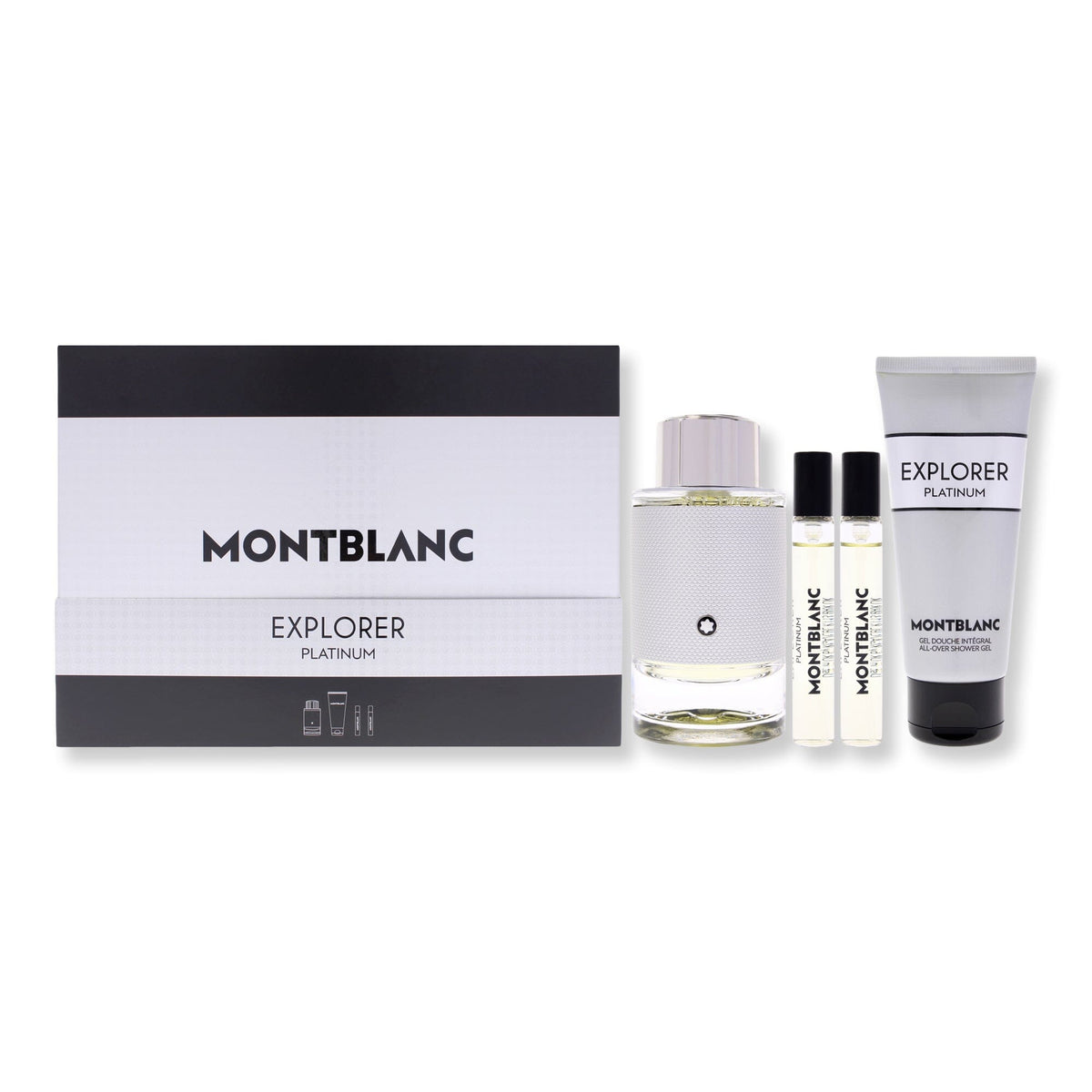 Montblanc Montblanc Explorer Platinum 4 Piece Gift Set Perfume 